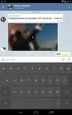 Telegram Aniways android App screenshot 4